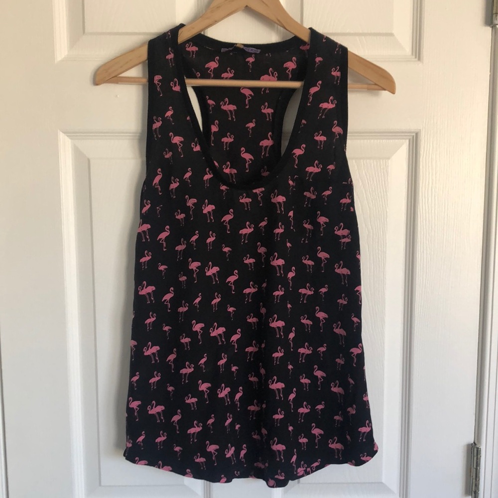 Fun Flamingo Racerback Top